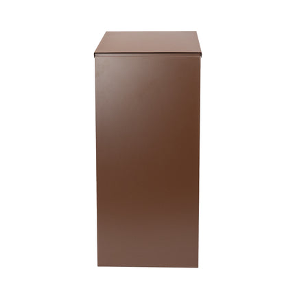 PakketBuddy EasyDrop™ Mat mahonie bruin – pakketbrievenbus