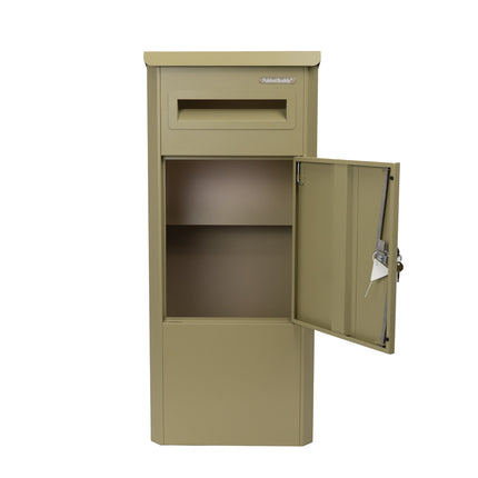 PakketBuddy EasyDrop™ Mat olijfgroen – pakketbrievenbus