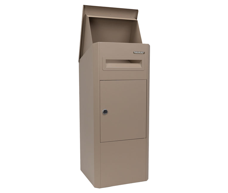 PakketBuddy EasyDrop™ Mat Taupe – pakketbrievenbus