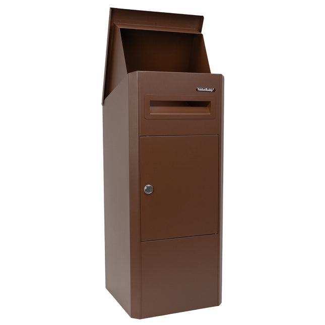 Pakketbrievenbus EasyDrop™ Mahoniebruin