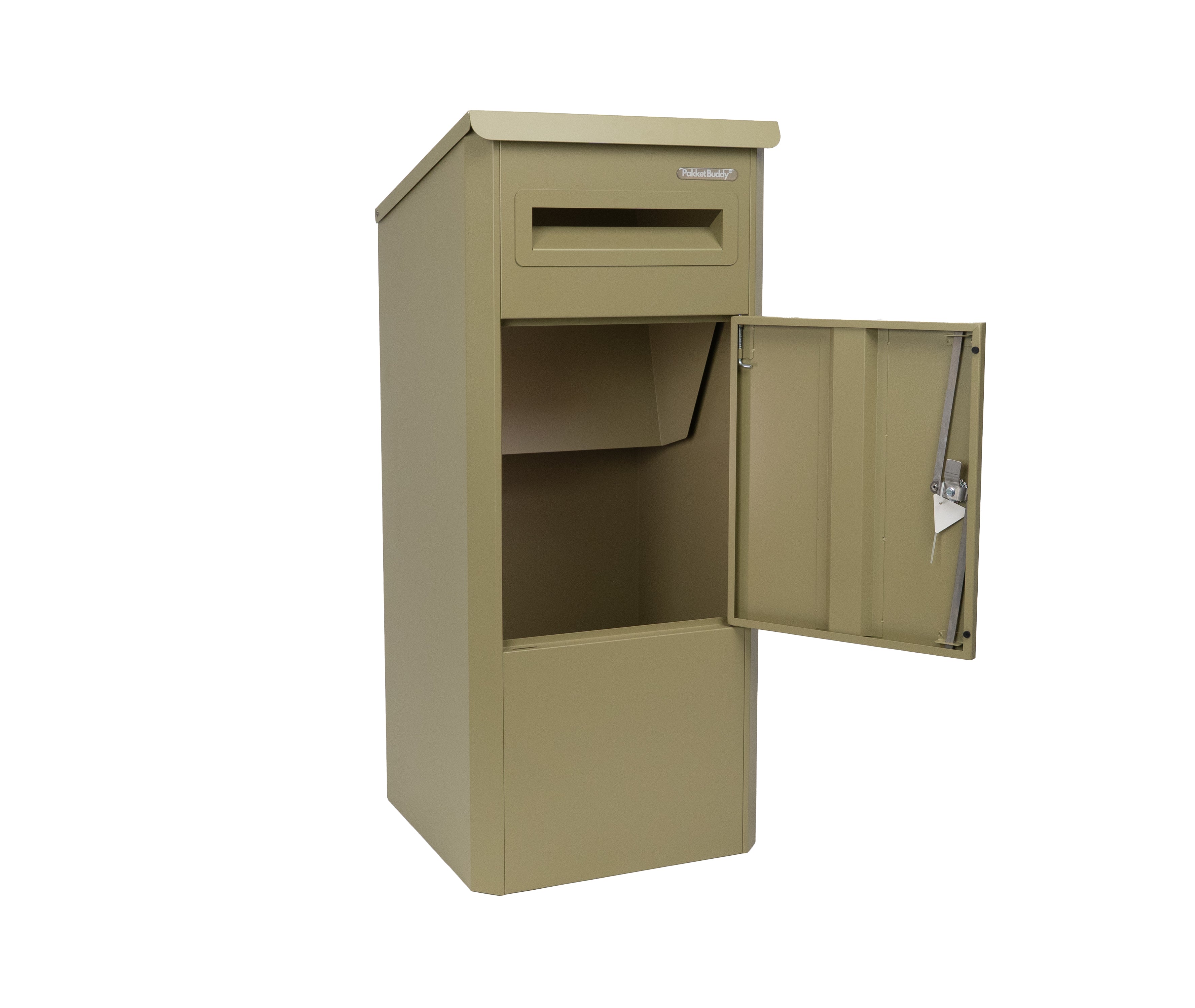 PakketBuddy EasyDrop™ Mat olijfgroen – pakketbrievenbus