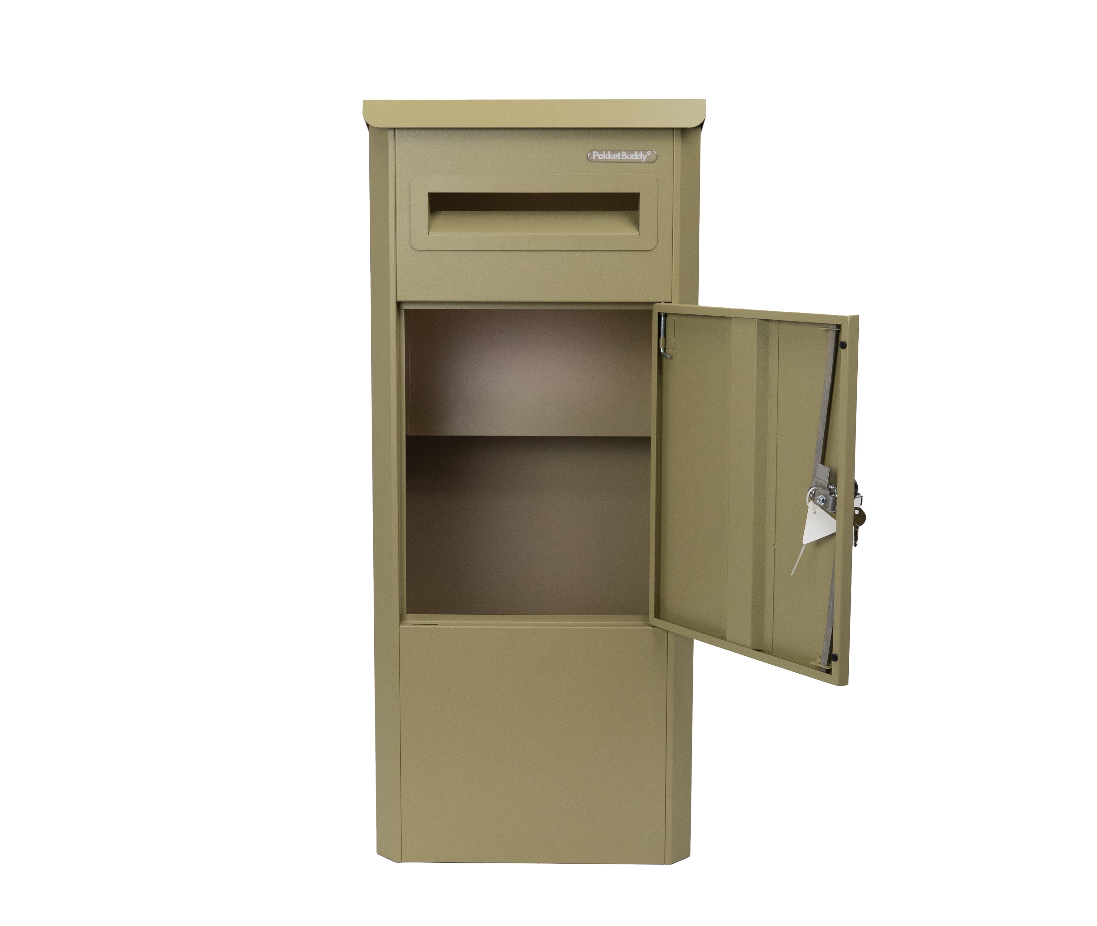 PakketBuddy EasyDrop™ Mat olijfgroen – pakketbrievenbus