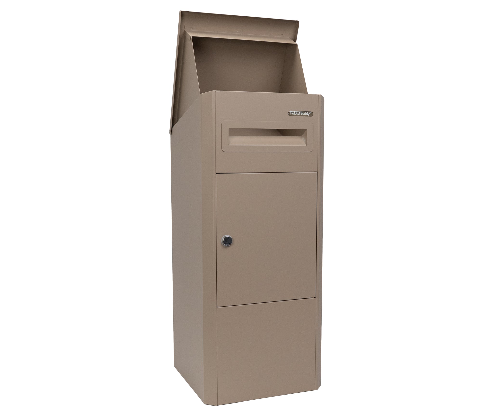 PakketBuddy EasyDrop™ Mat Taupe – pakketbrievenbus