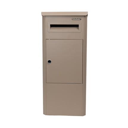 PakketBuddy EasyDrop™ Mat Taupe – pakketbrievenbus