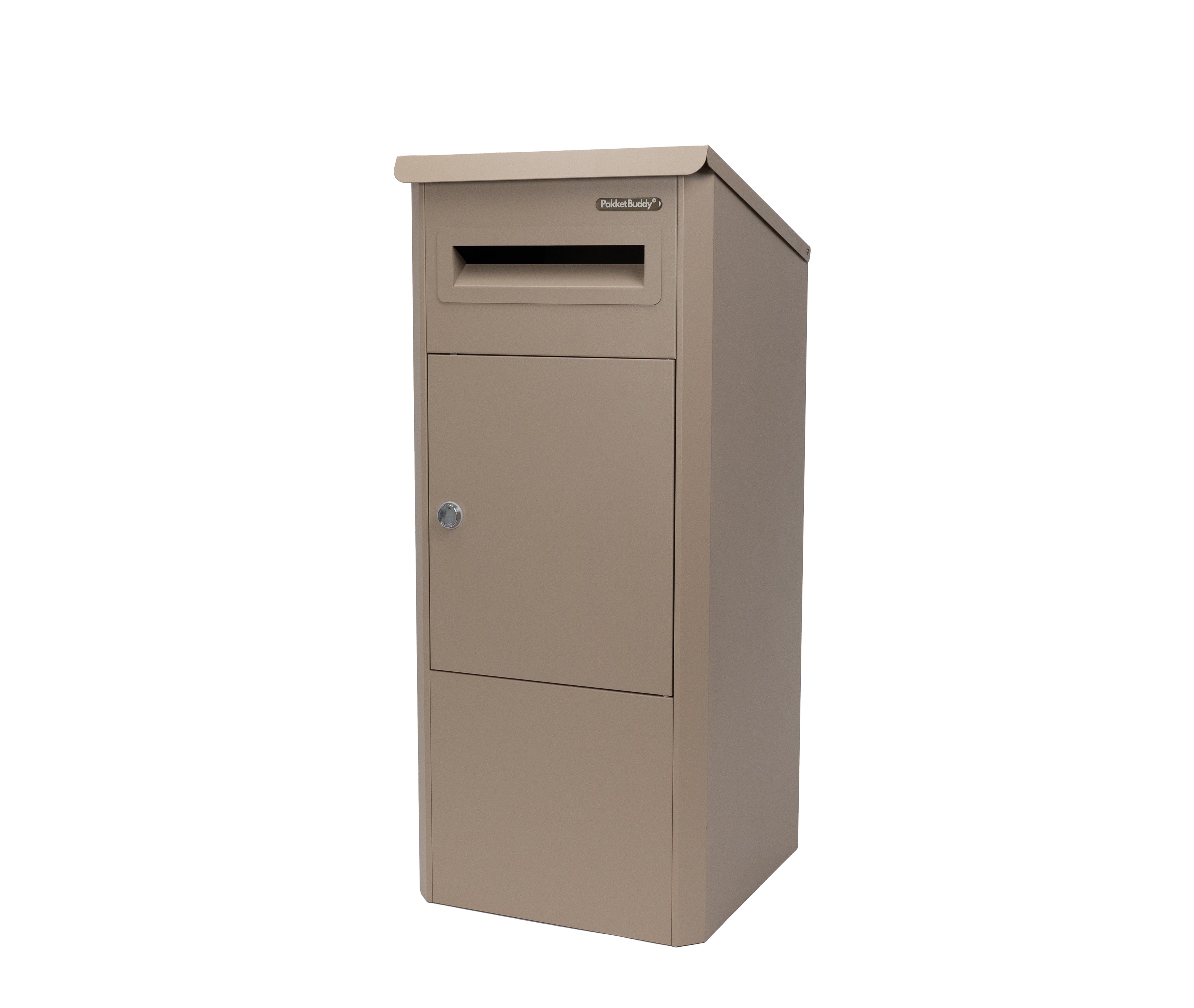 PakketBuddy EasyDrop™ Mat Taupe – pakketbrievenbus