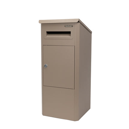 PakketBuddy EasyDrop™ Mat Taupe – pakketbrievenbus