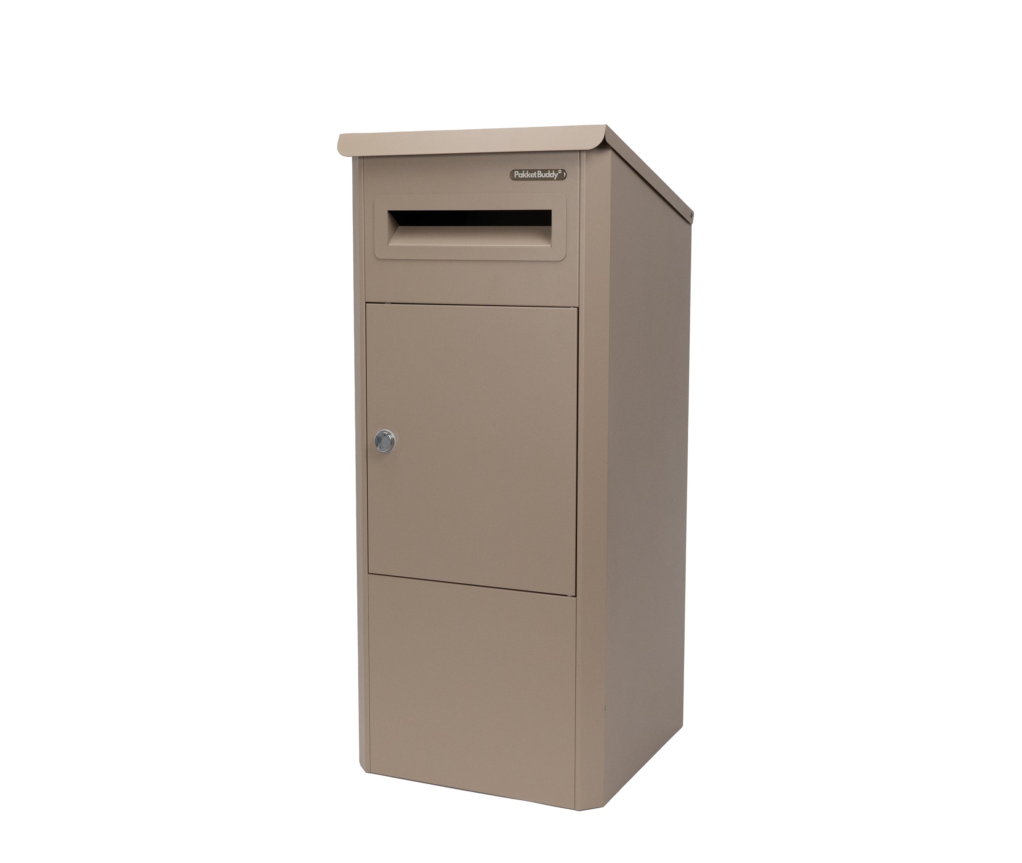 PakketBuddy EasyDrop™ Mat Taupe – pakketbrievenbus