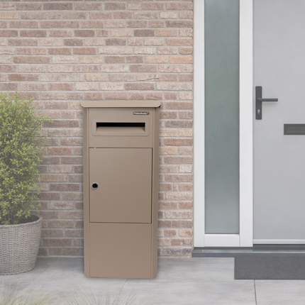 Pakketbrievenbus EasyDrop™ Taupe