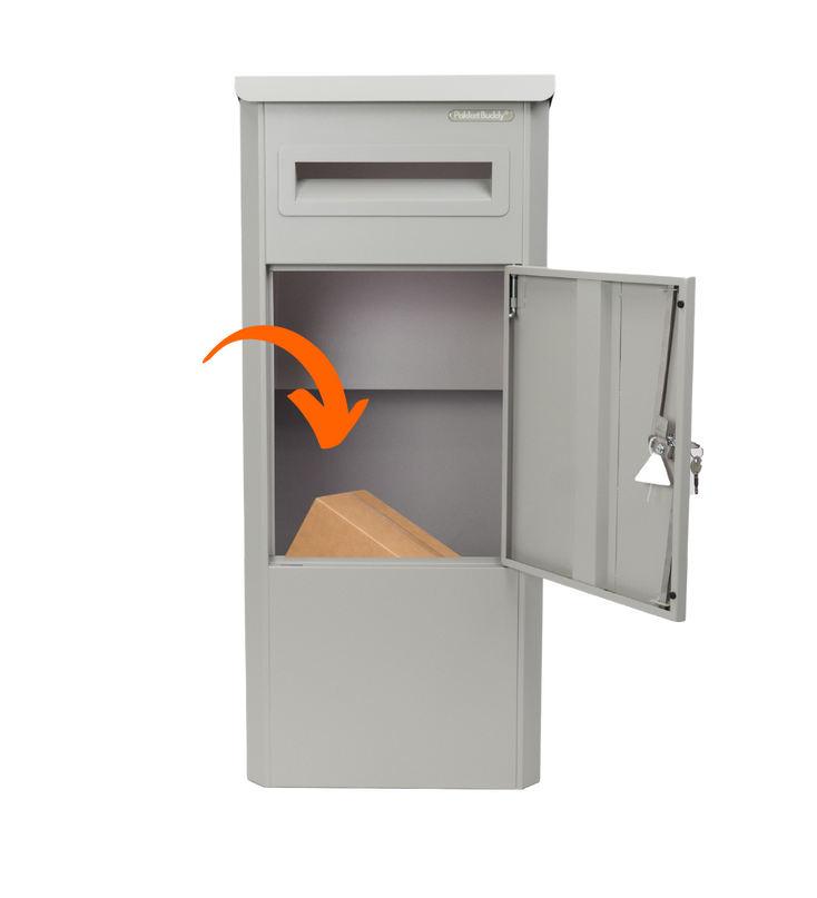 Pakketbrievenbus EasyDrop™ Kiezelgrijs