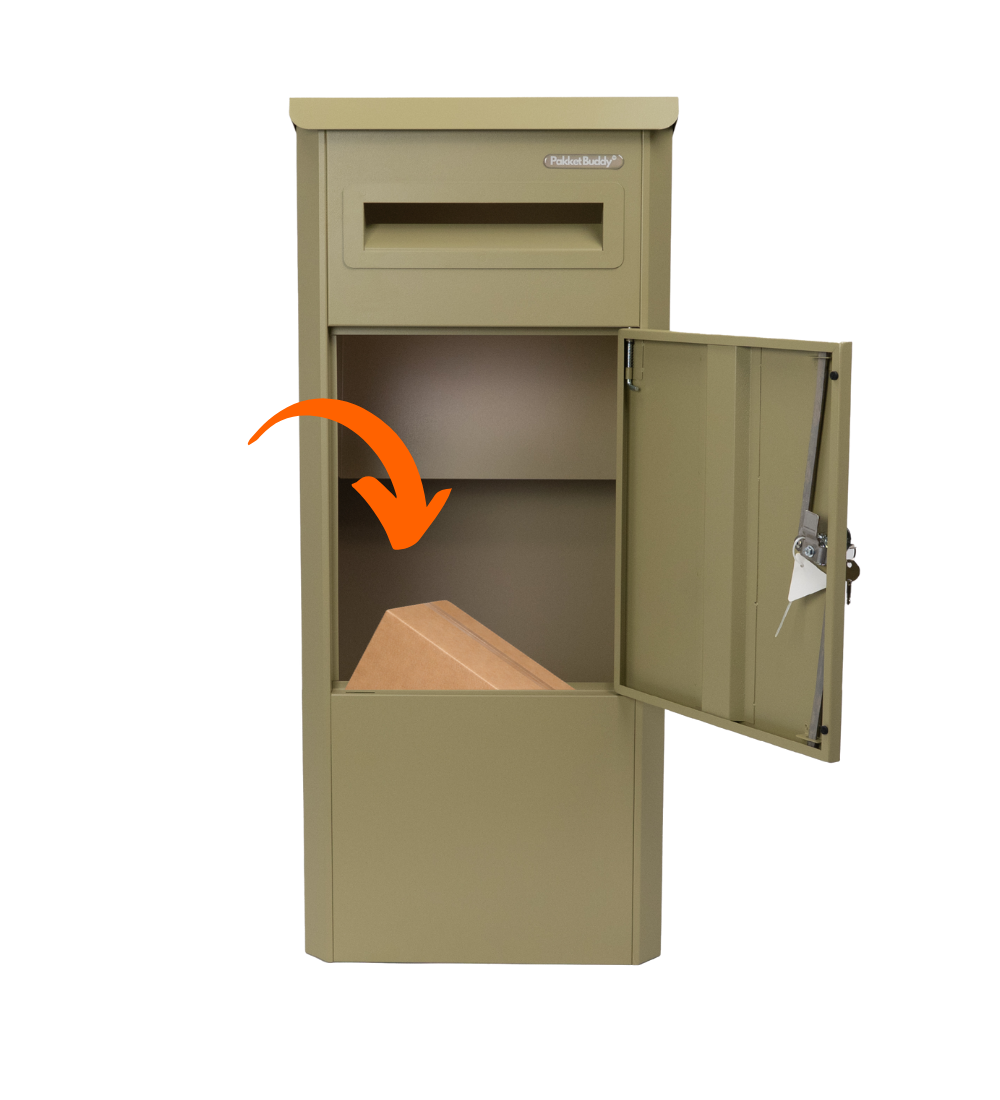 Pakketbrievenbus EasyDrop™ Olijfgroen