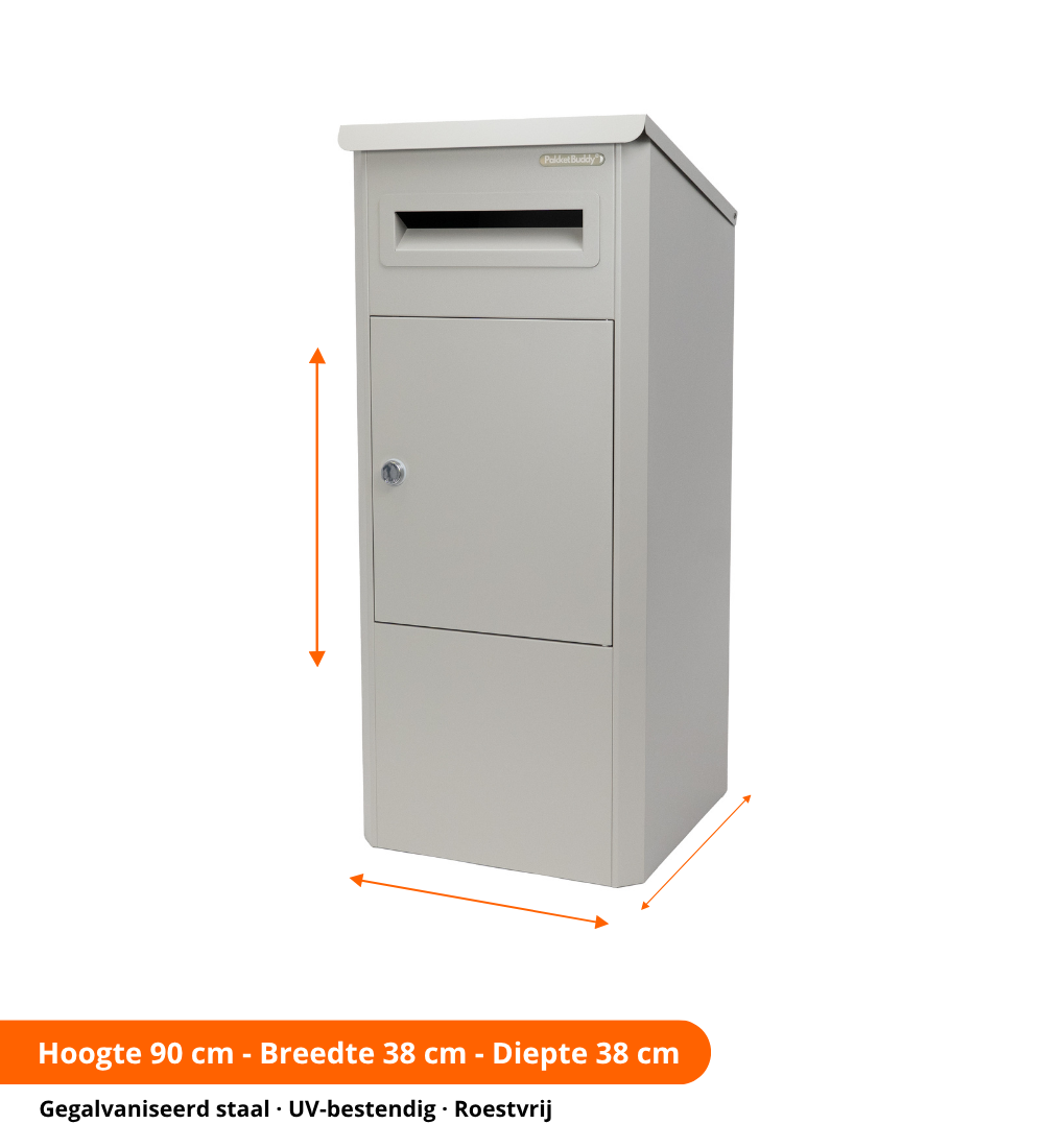 Pakketbrievenbus EasyDrop™ Kiezelgrijs