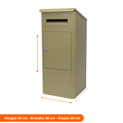 Pakketbrievenbus EasyDrop™ Olijfgroen