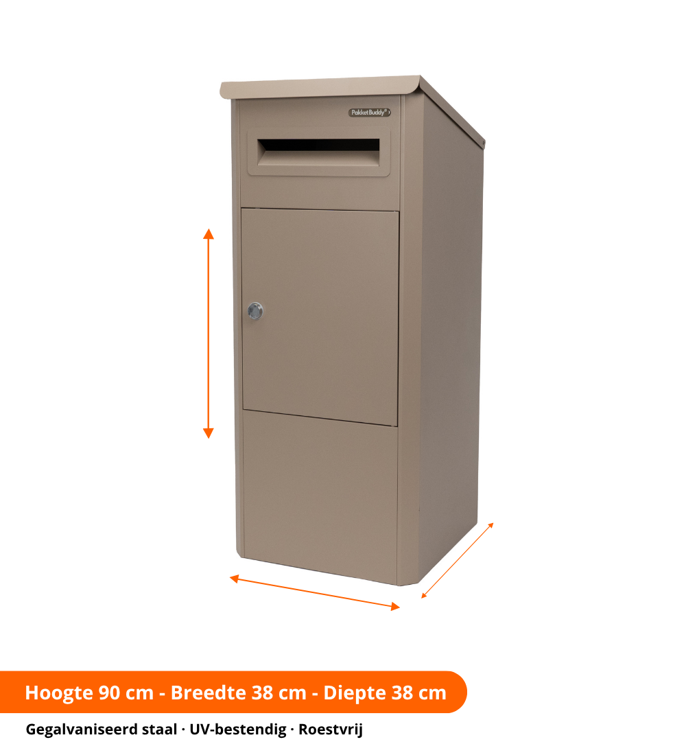 Pakketbrievenbus EasyDrop™ Taupe