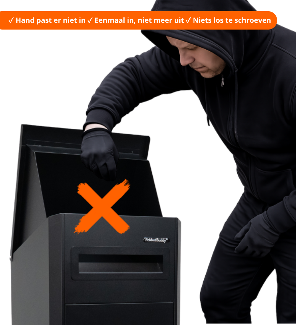 Pakketbrievenbus EasyDrop™ Black