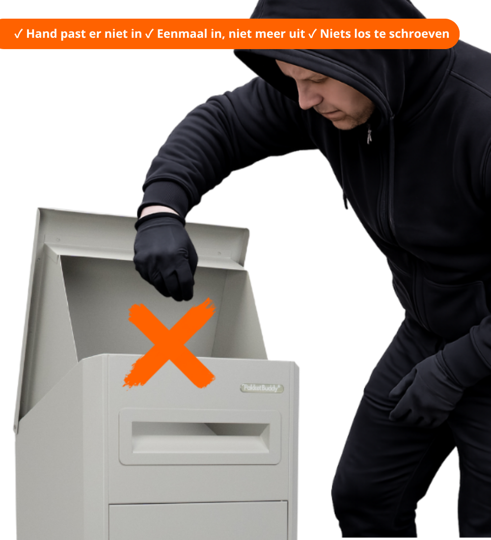Pakketbrievenbus EasyDrop™ Kiezelgrijs