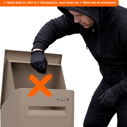 Pakketbrievenbus EasyDrop™ Taupe