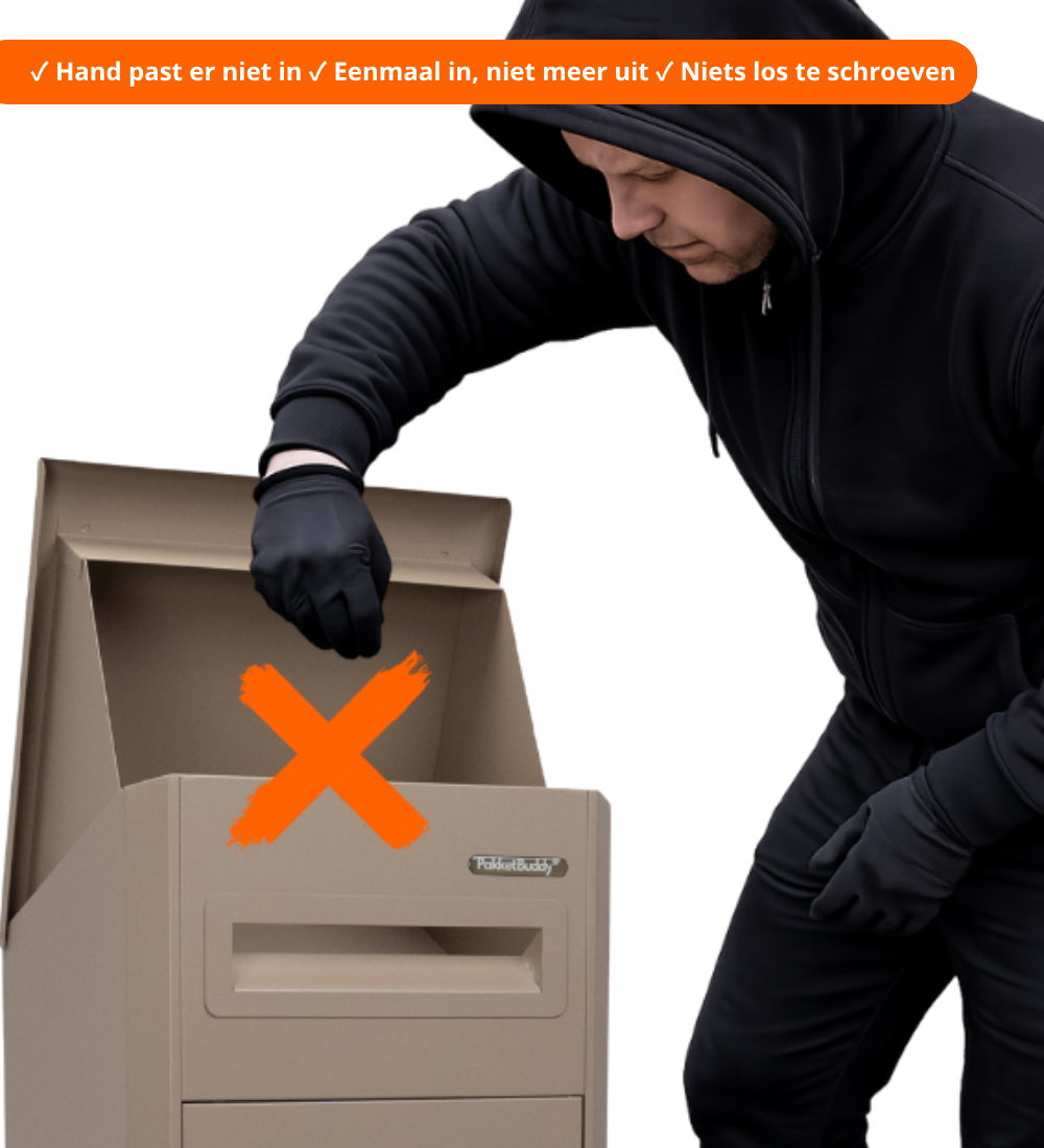 Pakketbrievenbus EasyDrop™ Taupe