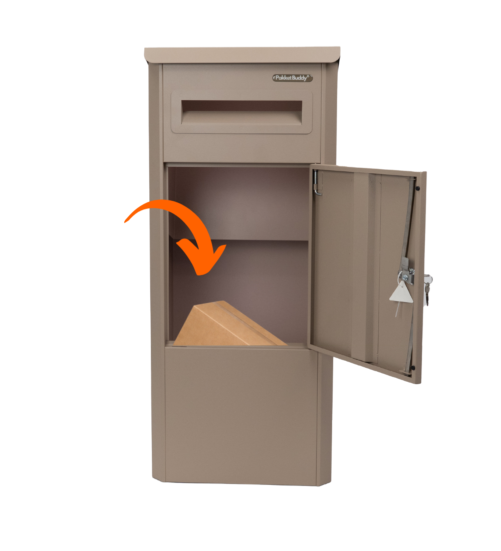 Pakketbrievenbus EasyDrop™ Taupe