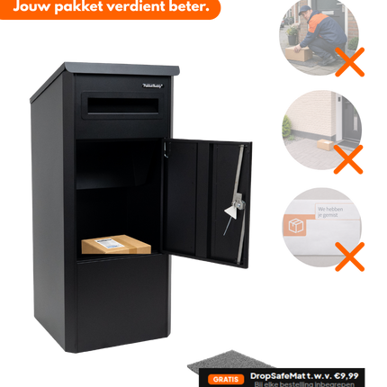 Pakketbrievenbus EasyDrop™ Black