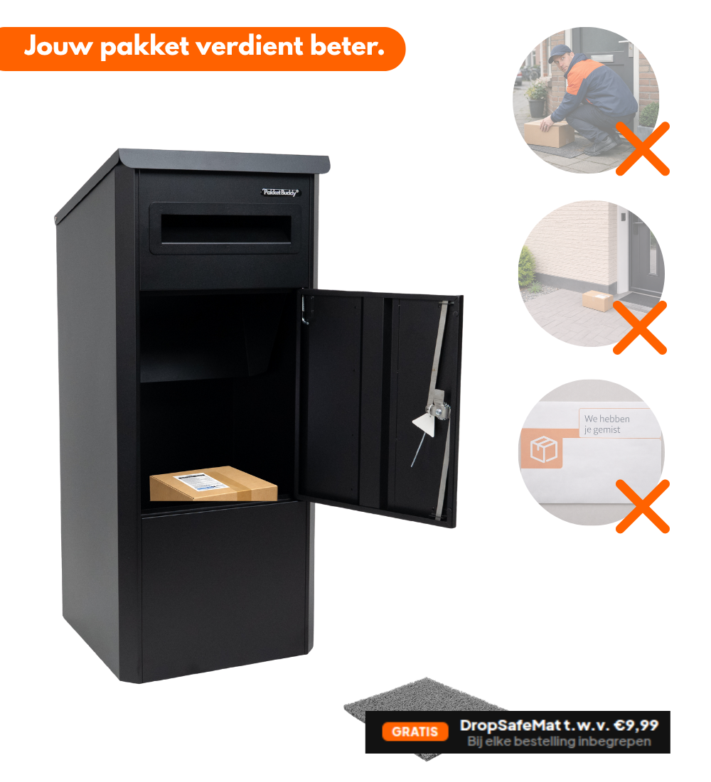 Pakketbrievenbus EasyDrop™ Black