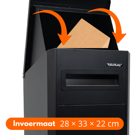 Pakketbrievenbus EasyDrop™ Black