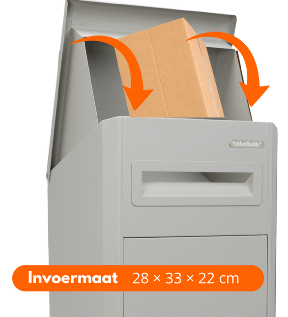 Pakketbrievenbus EasyDrop™ Kiezelgrijs